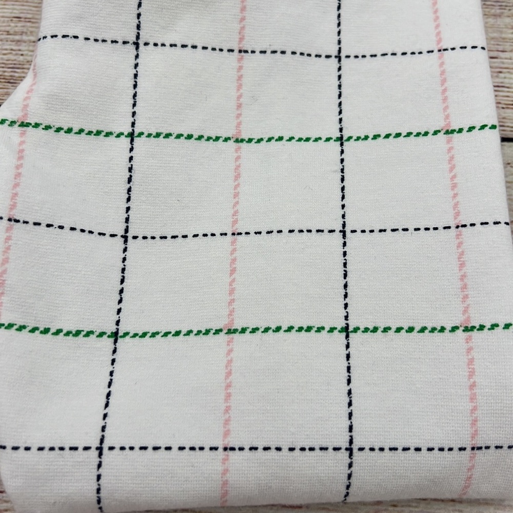 Janie and Jack Plaid White Pant Sz 4 - Picture 6 of 6